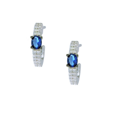 Diamondess Sapphire CZ Earrings | Style: 444063388954