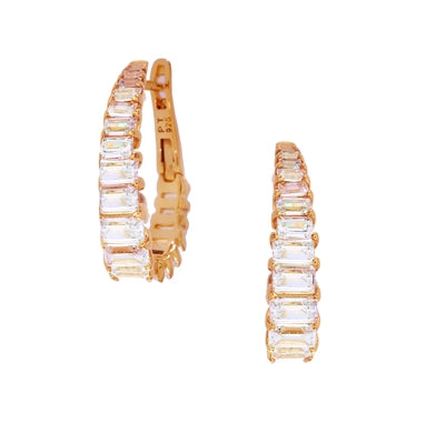 Diamondess CZ Hoop Earrings | Style: 444063449706
