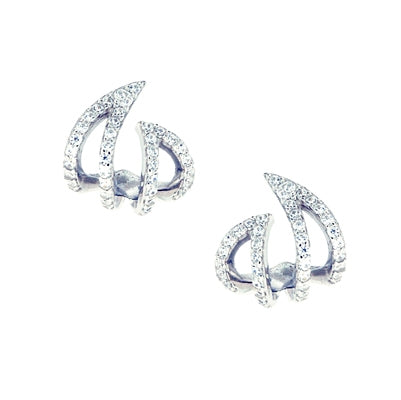 Diamondess Pave Stud Earrings | Style: 444063450713