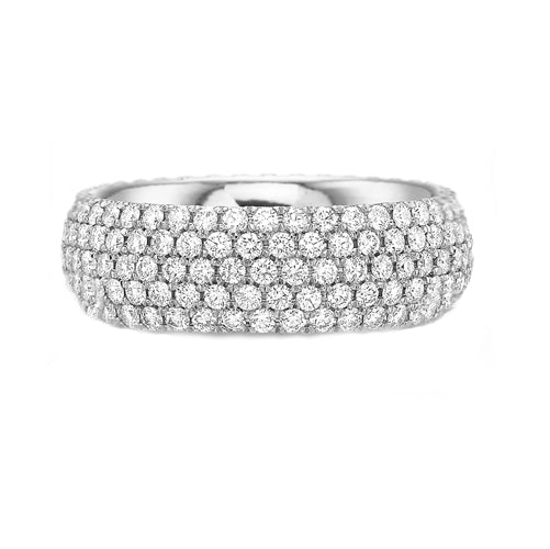 Diamondess 5 Row Pave Ring | Style: 444071357000