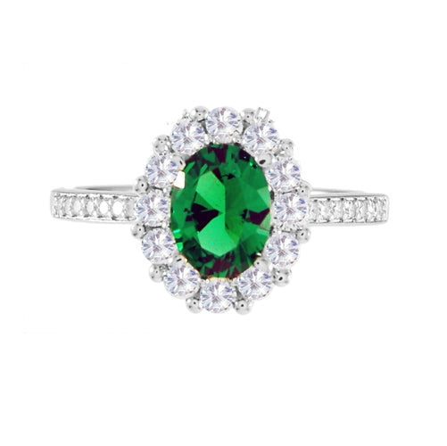 Diamondess Emerald CZ Ring | Style: 444073408000