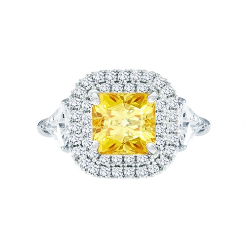 Diamondess Canary CZ Ring | Style: 444073413000