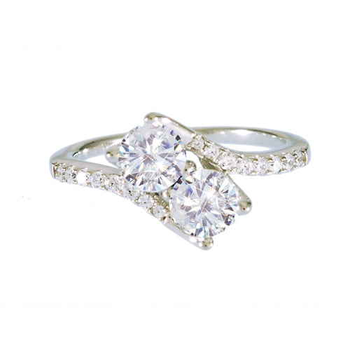 Diamondess Double CZ Ring | Style: 444073421000