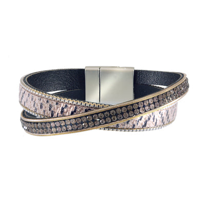 Leatherette Cuff Bracelet | Style: 411032805033