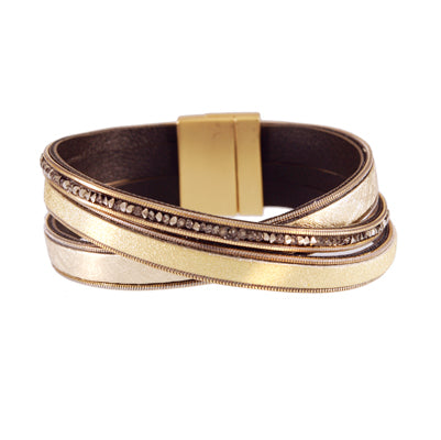 Leatherette Cuff Bracelet | Style: 411032806057