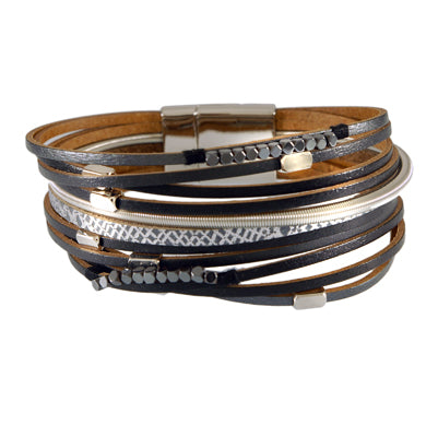 Leatherette Cuff Bracelet | Style: 411032808118