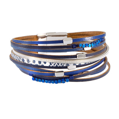 Leatherette Cuff Bracelet | Style: 411032808125