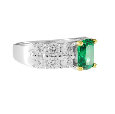 Diamondess Emerald CZ Ring | Style: 444072374000