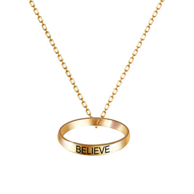 BELIEVE Necklace | Style: 411023066753