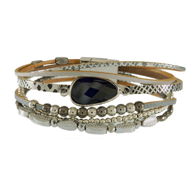 Leatherette Cuff Bracelet | Style: 4411033273454