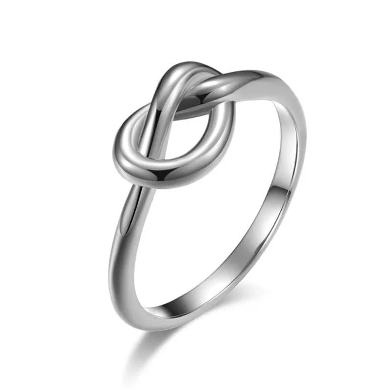 Knot Ring - Silver - Style No: 8307-0012
