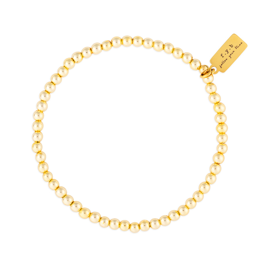 Mini Gold Staple Bracelet - Style No: 8303-0006